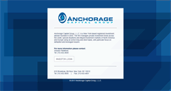 Desktop Screenshot of anchoragecap.com